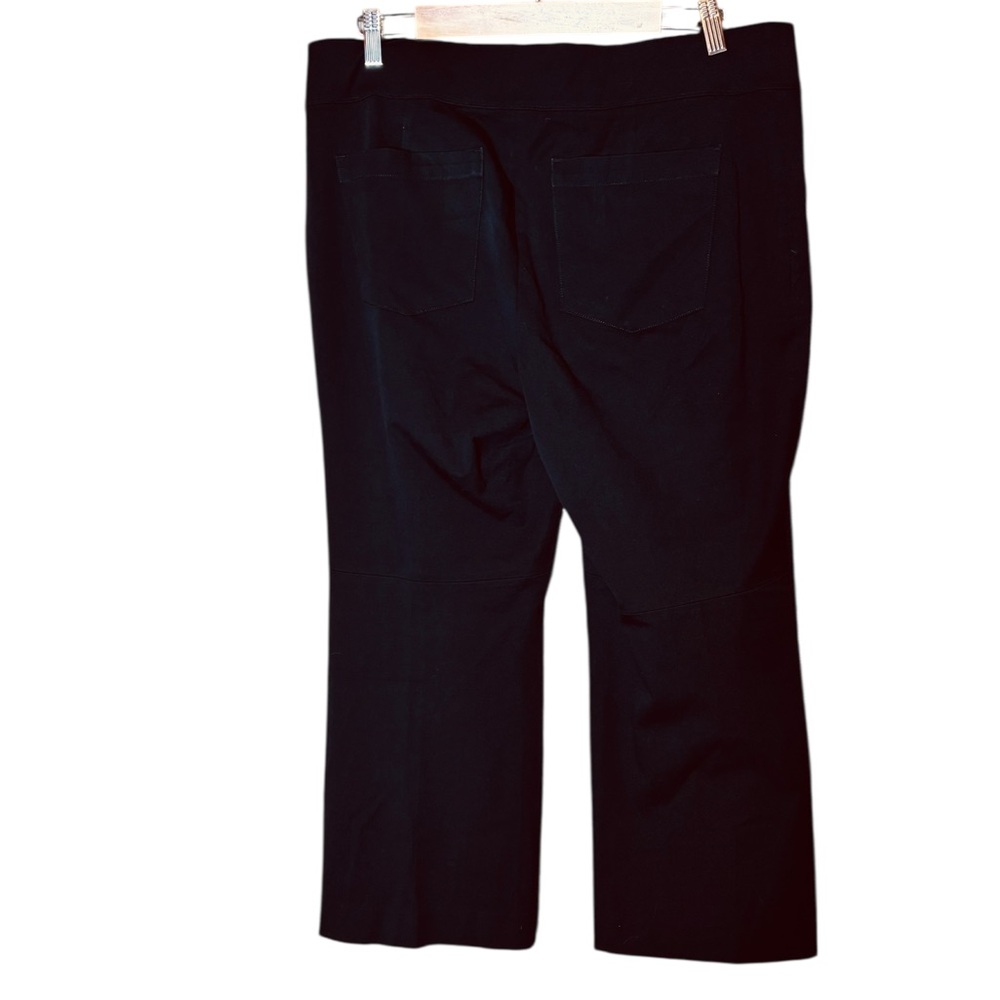 SPANX Black Crop Flares Size 1x Style #20367Q